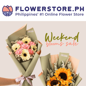 Get beautiful flowers as low as P499 🌸