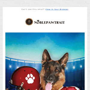 32 pawtraits for football fan 🏈