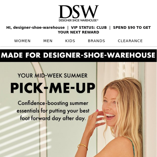 This season's top styles for Designer Shoe Warehouse 🌼