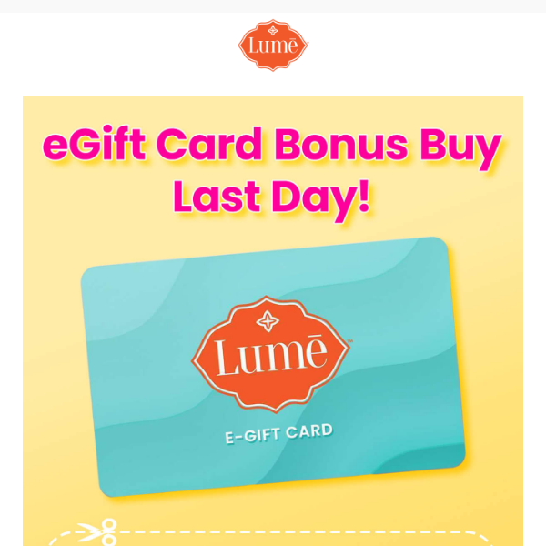 eGift Card bonus buy!