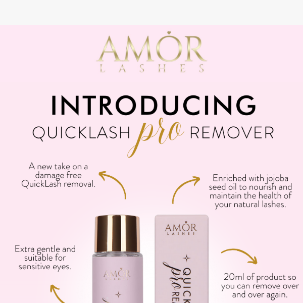 Introducing QuickLash PRO remover ✨