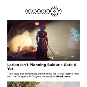 Larian Isn't Planning Baldur's Gate 4