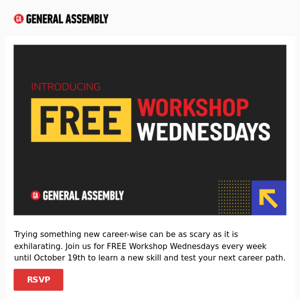 Upcoming Free Workshops: Explore Marketing Next Week