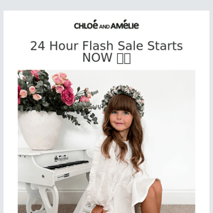 24 hour Flash Sale ✨