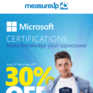 Microsoft 30% OFF! 🦸‍♂️ Take adventage of this Supersale!