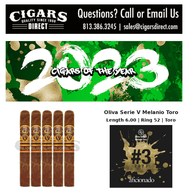 2023 #3, #4, #5 Cigars of The Year - In Stock!