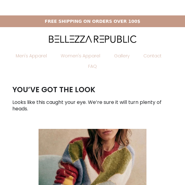 Bellezza Republic Apparel, you had your eye on this ⬇️