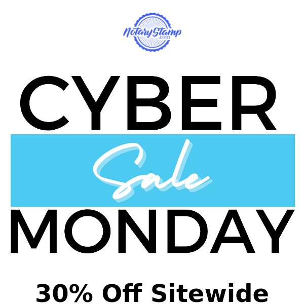 Cyber Monday Sale is Here!