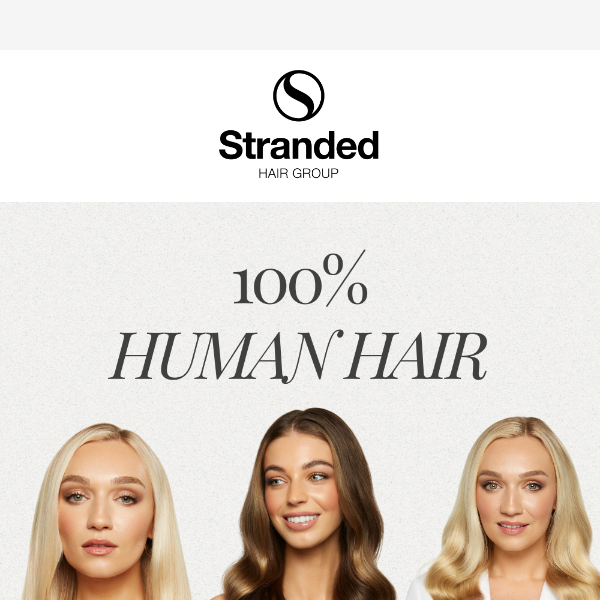 100% Human Hair ⚜️