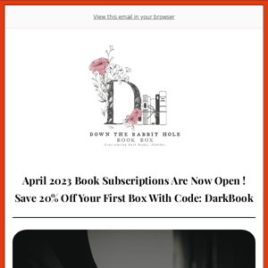 April Theme & Hints + 20% Off