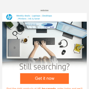 You have our attention, HP Canada