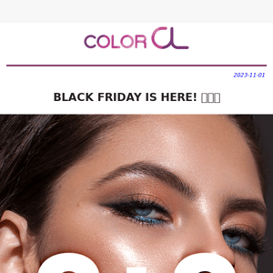 Get epic savings w/ BLACK FRIDAY at COLORCL! 🖌