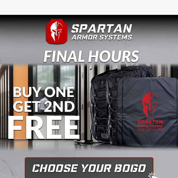 ⏳ Final Hours ⏳  Get Your Free Armored Backpack Bundle When You Buy The First