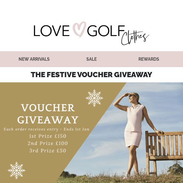 The Festive Voucher Giveaway 🎁