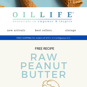 🍦 Cool Down! FREE Raw Peanut Butter Ice Cream Recipe!