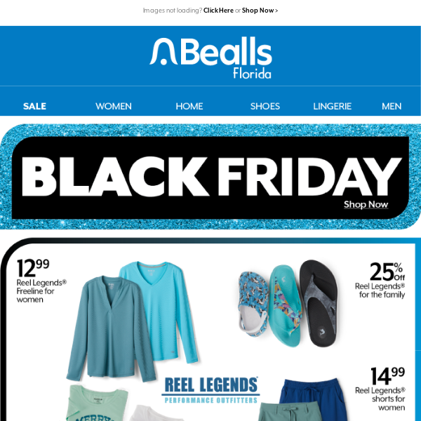 Reel Legends starting at 8.99 + more Black Friday deals! - Bealls