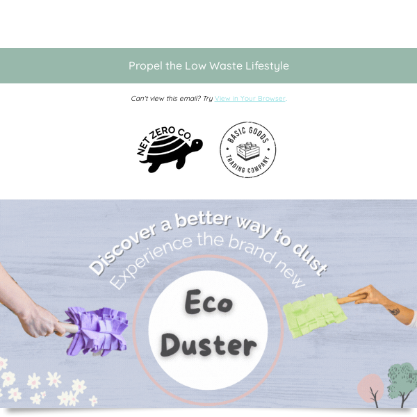 The NEW Eco-Duster: Your BEST Cleaning Sidekick 🌟