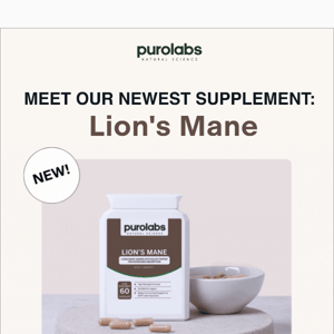 [New Product] Lion's Mane 🦁