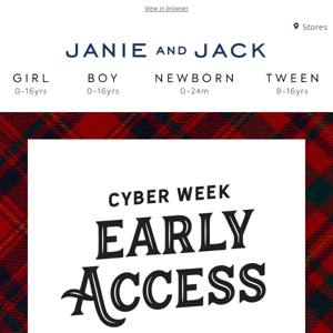 Your early access: 30% off for Cyber Week