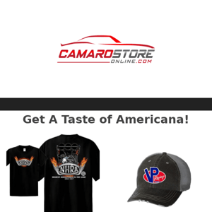 Shop the Camaro Americana Department!