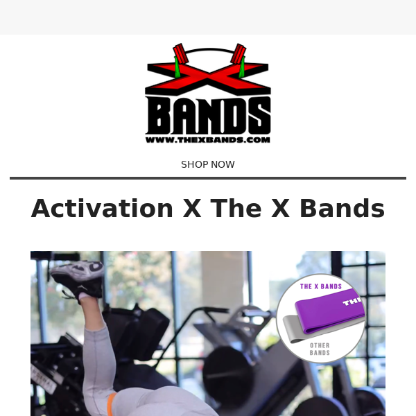 Exercise Anywhere with The X Bands 💪