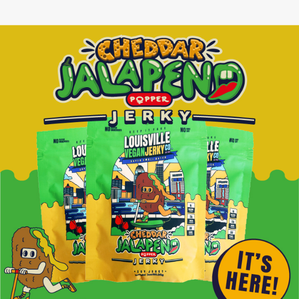 Last Chance For Exclusive Access To Our Jalapeno Cheddar Popper Jerky 🌶️🧀