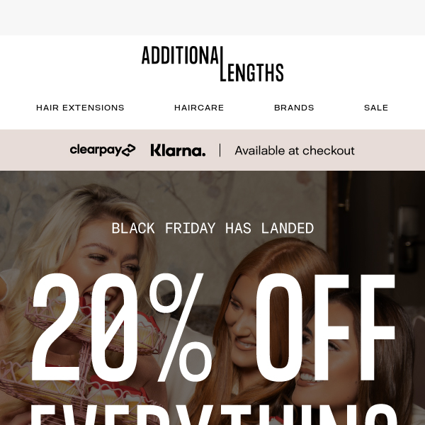 Don't Miss Out On 20% Off ?