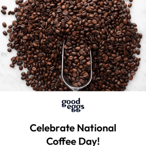 Celebrate National Coffee Day!
