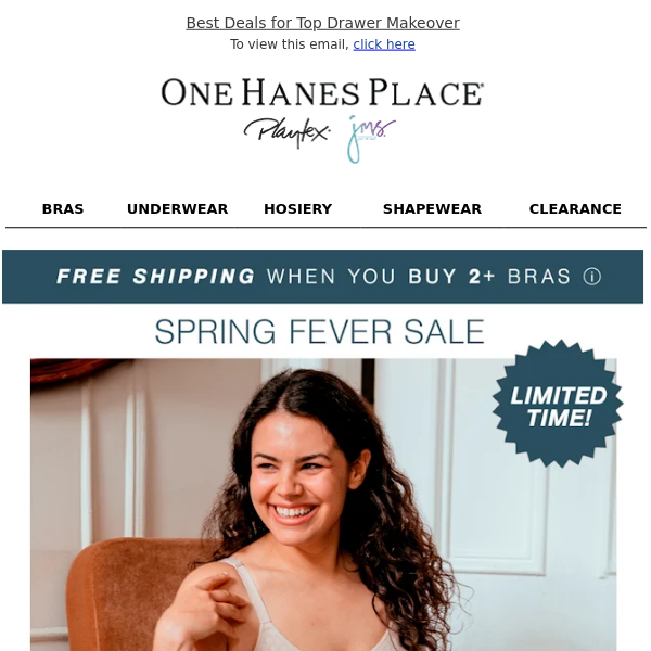 Spring FEVER Sale!