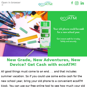 🚌💨 Don't miss the back-to-school bus! Trade your old phone in for CASH today!