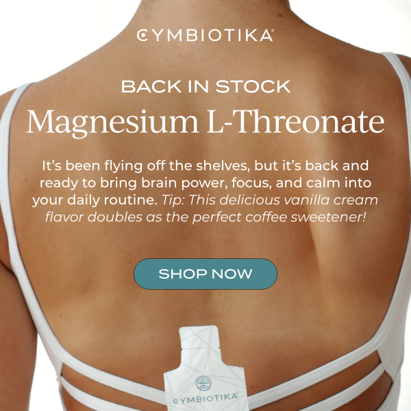 Magnesium L-Threonate is BACK 🏃🏃🏃