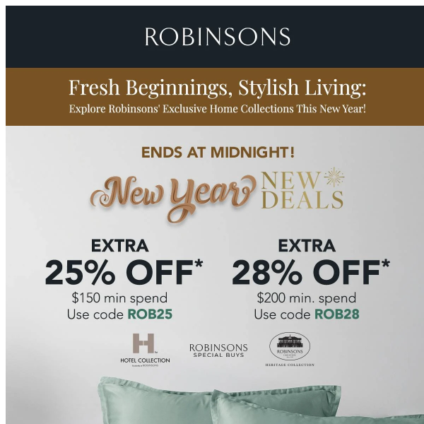 Soothe Your Senses and Style: Exclusive Home Collections Await at Robinsons! 🌈