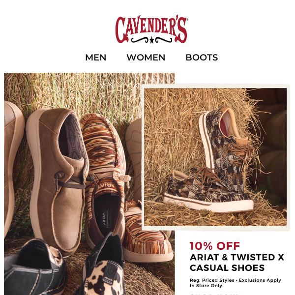 Save on Casual Styles for Spring