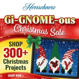 Are you ready for Christmas? Shop Over 300 Projects Now!