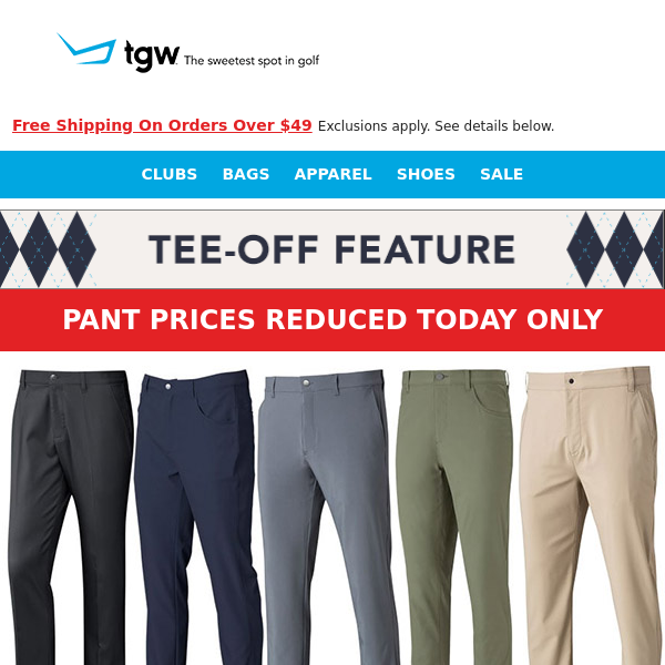 Today Only! Top-Selling Pants Reduced Even Further