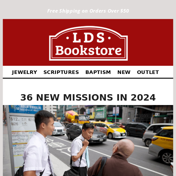 36 New LDS Missions LDS Bookstore