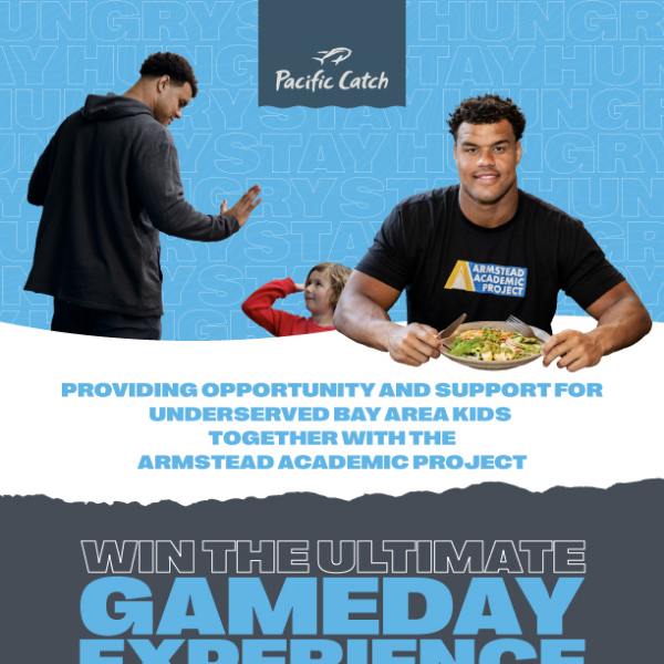 Win the ultimate game day this Nat'l Seafood Month!