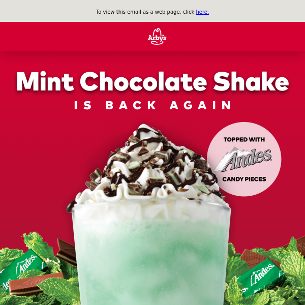 📣 Mint Chocolate Shake has returned!