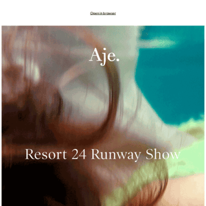 You Are Invited | Experience The Resort 24 Runway Show