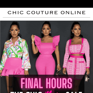 The Chic Mom SALE Ends at Midnight
