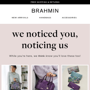Brahmin Handbags - Savings and summer! ☀️ Shop our Outlet Event:   Ends tomorrow!