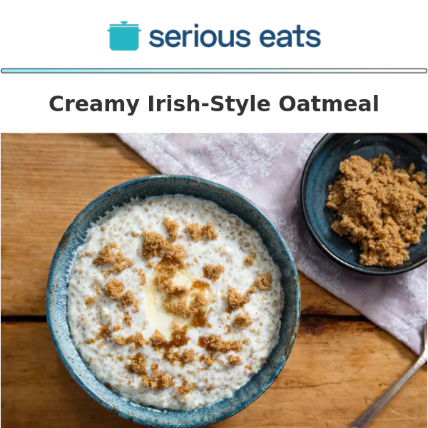 Creamy Irish-Style Oatmeal