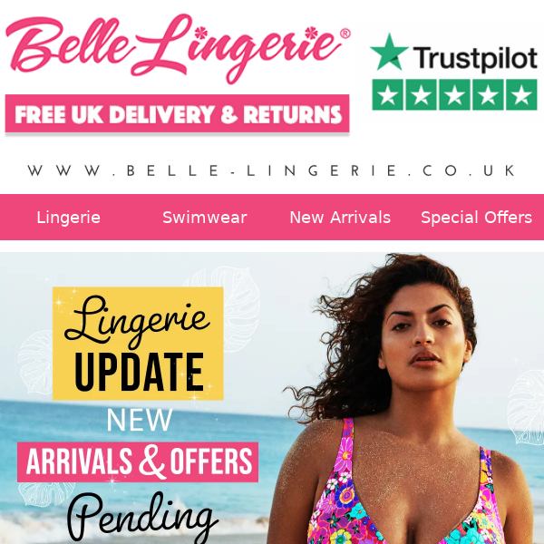 🌞 Lingerie Update | New Arrivals & New Offers Pending