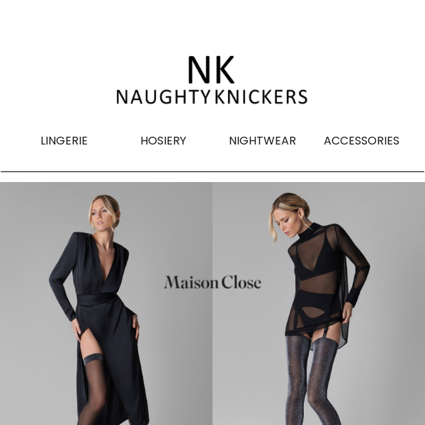 New Stockings & Tights from Maison Close