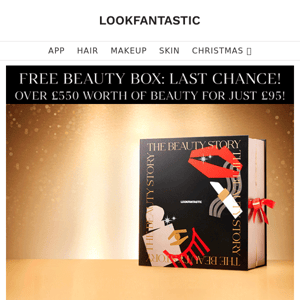 FINAL CALL: FREE Beauty Box With Advent 2022 🤩