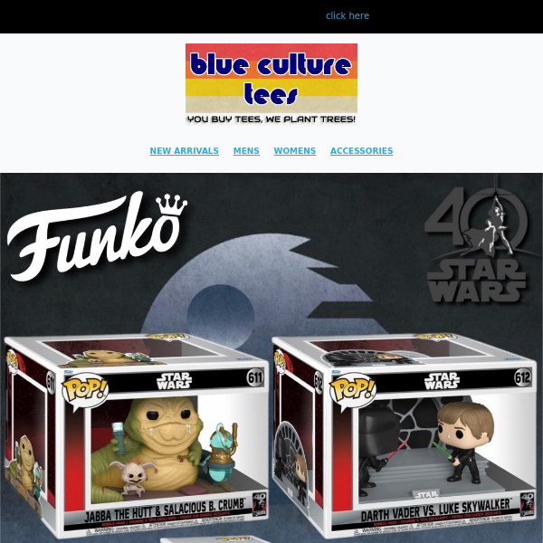 Loads of New FUNKO!!! - Blue Culture Tees