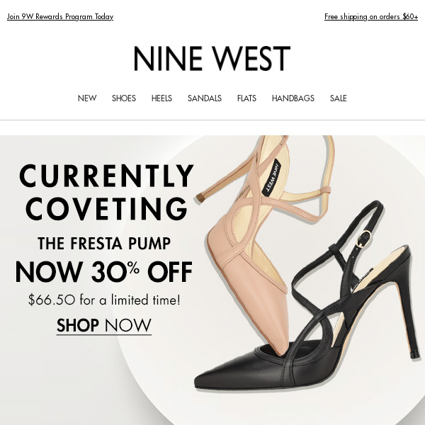 Limited time! $29.99 and up Sale - Nine West