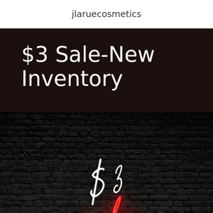 $3 Sale- New Inventory