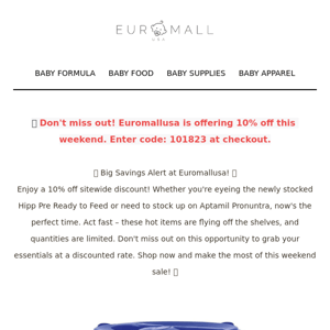 😘 Last chance! Get 10% off with Euromallusa