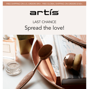 LAST CHANCE: Spread the love!